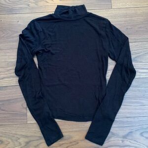 Garage Black Turtleneck